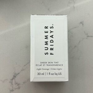 Summer Fridays sheer skin tint Shade 9